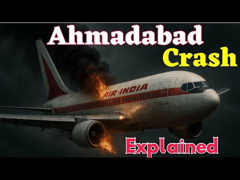 Air India AI 171 Flight Ahemdabad Crash Explained in Hindi | Engine Failure या Human Error?