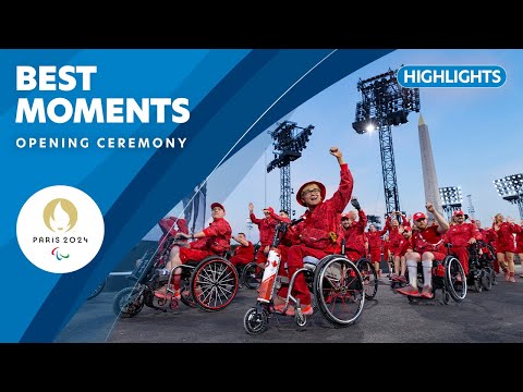 The Best of the Paris 2024 Paralympic Games Opening Ceremony | Paralympic Games ❤️💙💚