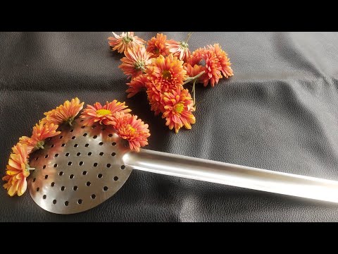 இனி பூ கட்ட தெரியாதுனு சொல்லமாட்டீங்க/ easy flower string method/ bridal flower/ sevanthi poo