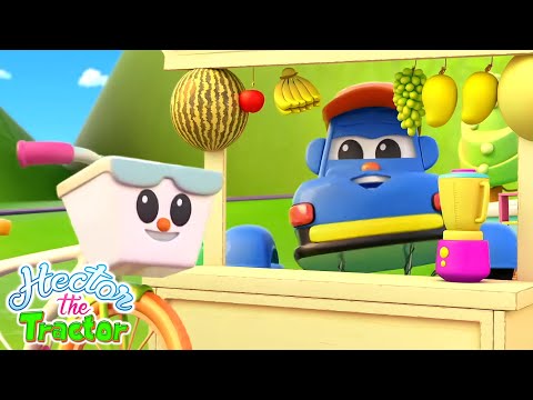 Hector The Tractor - Lagu Buah untuk anak + Lebih lanjut video pendidikan untuk anak-anak