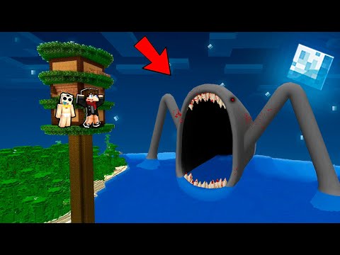 GÉANT SEA EATER nous ATTAQUE sur Minecraft !