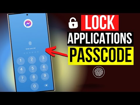 How to Lock any App on Android (fingerprint & passcode)