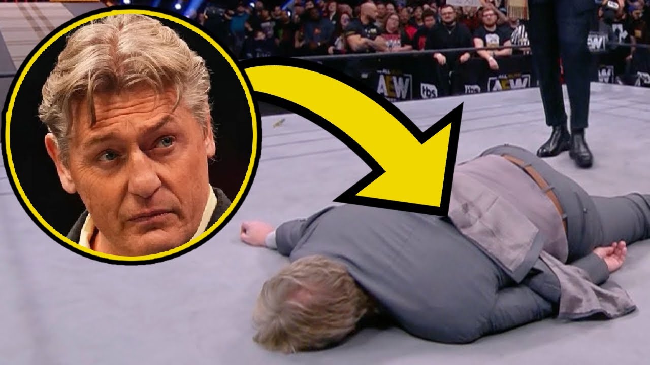 William Regal HURT On AEW Dynamite, Stretchered Out!