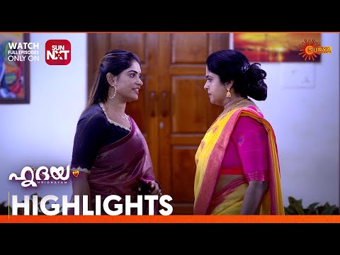 Hridhayam - Highlights of the day | 31 Oct 2024 | Surya TV