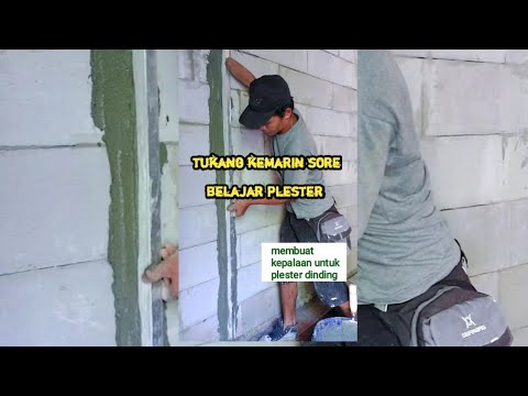 membuat kepalaan untuk plester dinding