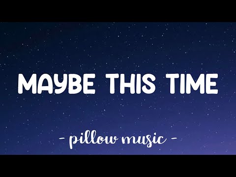 Maybe This Time - Sarah Geronimo (Lyrics) 🎵