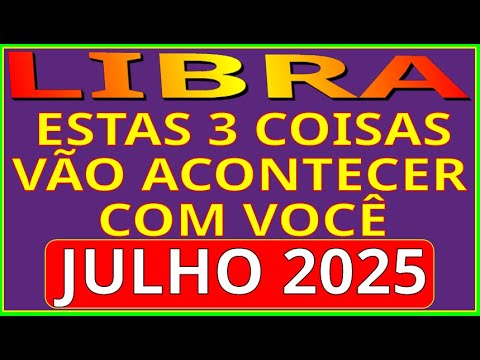 SIGNO LIBRA JULHO 2025 ♎ VC MESMO PLANTOU ISSO HÁ MUITOS ANOS, AGORA AGUENTA O RETORNO