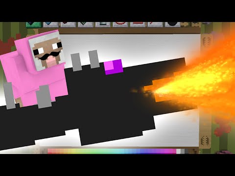 DRAWING MY WIFE!! | Minecraft