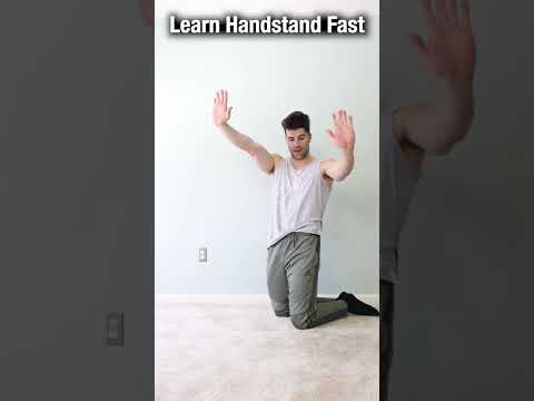 Learn How To Hold A Handstand - Fast Trick #Shorts