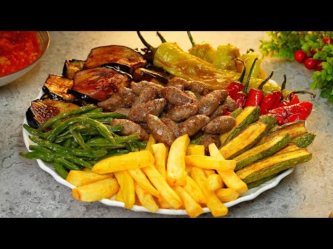 طبق مقالي مشكلة فاخر 🌶🥔 بتاكل ولا تشبع منه ابدا مع ألذ قلاية بندورة 🍅🍅