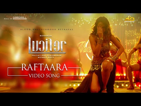Lucifer Video Song | Raftaara | Mohanlal | Prithviraj | Deepak Dev | Jyotsna | Waluscha De Sousa