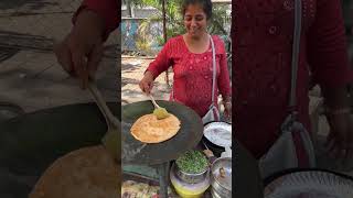 Sweet Aunty Selling Parathas on Strrets of Nagpur | Street Food India | Nagpur