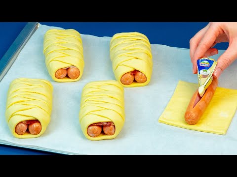 Un piccolo trucco e le salsicce in pasta sfoglia si trasformano in un capolavoro!