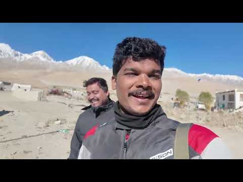 Ladakh Bike Ride Day 4 – Pangong to Nubra Valley | Dangerous Water Crossings! | Raju Kanneboina