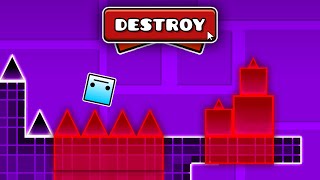 Si pudieras destruir niveles en Geometry Dash