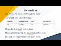Understanding Confusing Verbs: Lie vs. Lay, Sit vs. Set, Rise vs. Raise