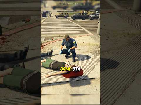 APA BISA PARAMEDIS menyelamatkan HIDUP NPC DI GTA 🤯 #shorts