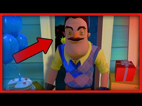 SOUSEDŮV SYN MÁ NAROZENINY!!! | Hello Neighbor | #49