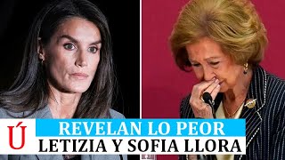FILTRAN LO PEOR de Letizia! Reina Emérita “NO PARA DE LLORAR” Juan Carlos I ¿Amenazado?