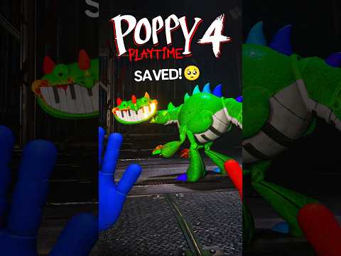 You Can Save PIANOSAURUS? (He goes to Chapter 5) | - Poppy Playtime Chapter 4 #justiceforpianosaurus