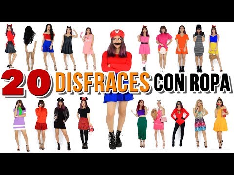 20 DISFRACES PARA HALLOWEEN CON ROPA BARATA *Último minuto* ♥ Jimena Aguilar