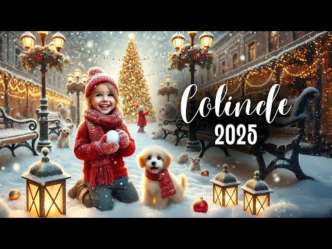 COLINDE ROMÂNEȘTI DE CRĂCIUN 2025 🎄❤️ Cele Mai Frumoase Melodii pentru Sărbători Magice