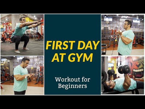 First Day at Gym | Workout for Beginners | Yatinder Singh