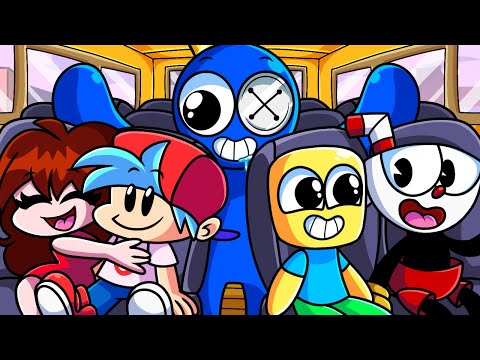 Annoying Orange & Rainbow Friends 🎤 FNF Roblox Animation