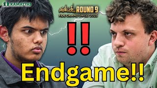 Ramdam Ang PILITAN Ng Laban! GM Mishra vs GM Niemann | Round 9 FIDE GrandSwiss 2025