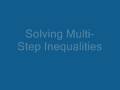 Solving Inequalities and Their Properties