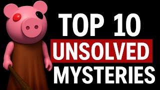 10 Mysteries That Are Still UNSOLVED in Roblox Piggy