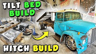 1963 Loadstar Custom Hitch Build AND Flat Bed Build Begins! Can We Make It Work??