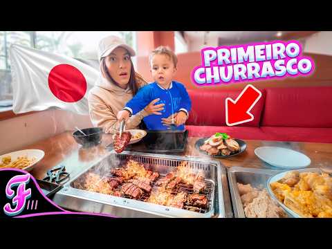 O RAVI FAZENDO CHURRASCO JAPONÊS SOZINHO! - Fran Japa