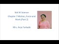 Forces and Work in Physics