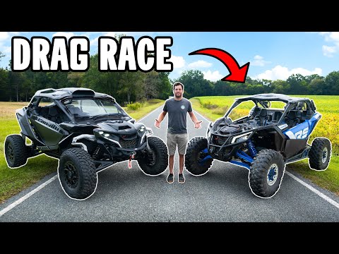 Can-Am Maverick R v.s Maverick X3 *DRAG RACE*