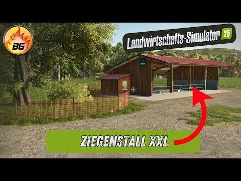 Neuer Ziegenstall mit über 120 Plätzen | LS25 USA #009 | LANDWIRTSCHAFTS SIMULATOR 25