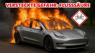 Wie viel FLUSSSÄURE entsteht bei AKKU-Bränden  [𝟰𝗞] | JJChemistry