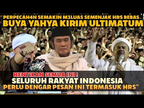 HRS TAK HENTI2 S3NTIL RHOMA IRAMA DI DEPAN JAMA'AH, BUYA YAHYA BERI ULTIMATUM !