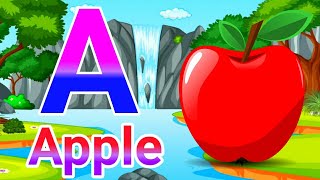 a for apple b for ball, c for cat d for dog, abcd phonics song, alphabets, english varnamala