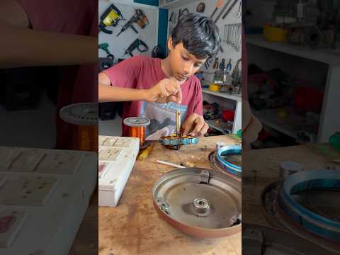 Ceiling Fan Coil Repair #electrical #short #video | R.S Electrical Adviser