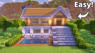 Minecraft Best Starter Survival House!