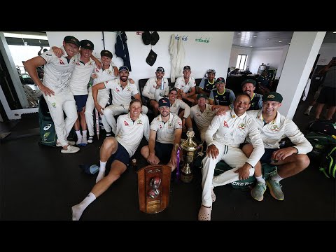 Raw vision: Australia celebrate Sri Lanka sweep | Sri Lanka v Australia Men 2025