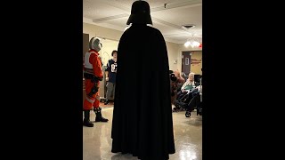 Star Wars characters visits nursing home resident Derek Klever