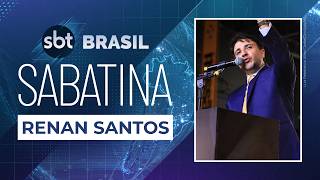 SABATINA SBT BRASIL | RENAN SANTOS #EleiçõesSBT2026