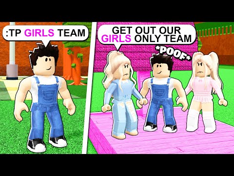 I INFILTRATED A GIRLS ONLY TEAM WITH TELEPORTING IN Build a Boat!