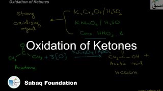 Oxidation of Ketones