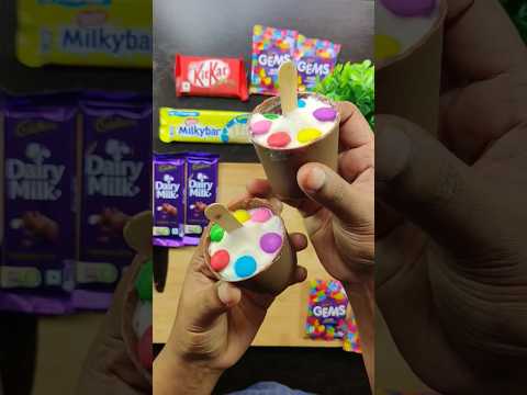 Gems Cotton Candy Chocobar ice cream??@ItsNandaniPanchal #shorts #trending #youtubeshorts #ytshorts