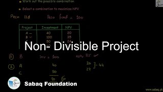 Non- Divisible Project