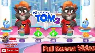 Talking Tom 2 funny video(full screen video)