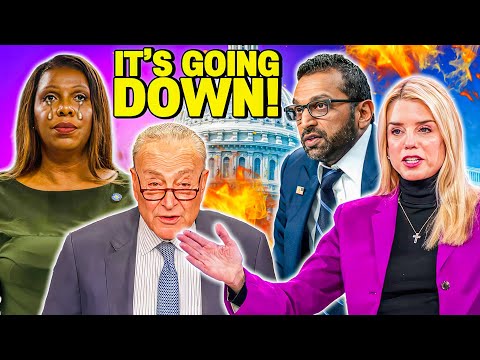 Letitia James CRUMBLES Under Pam Bondi & Kash Patel’s Final Move — Schumer’s Rage EXPLODES!
